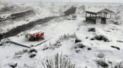 Ardahan ve Kars’ın yüksek kesimlerine mevsimin ilk karı düştü