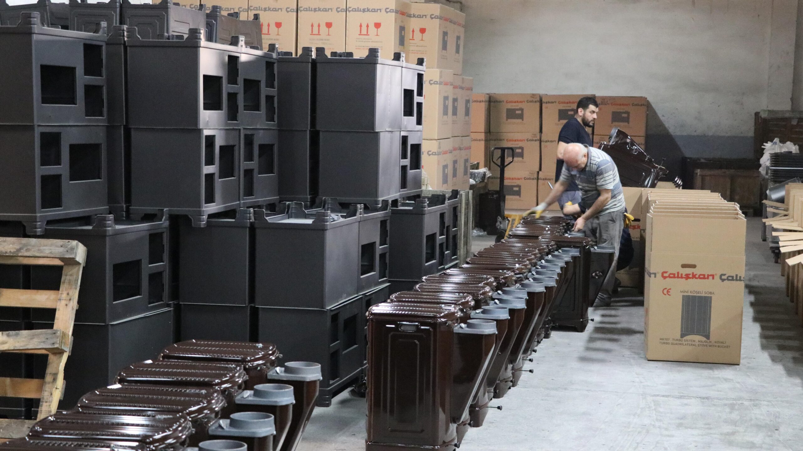 Denizlili soba üreticisi Avrupa'dan gelen taleple üretimini artırdı