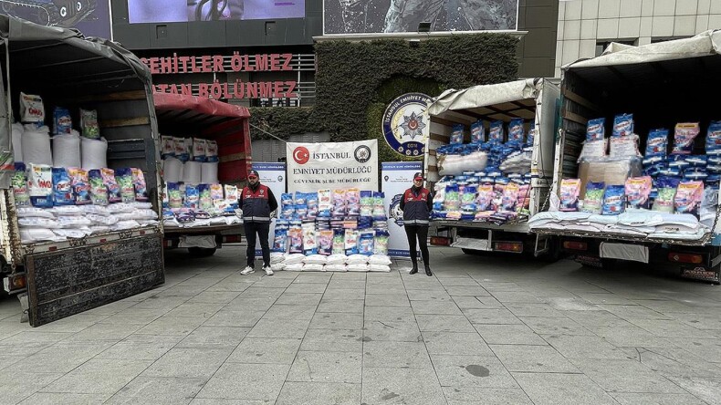 İstanbul’da 38,5 ton sahte deterjan ele geçirildi