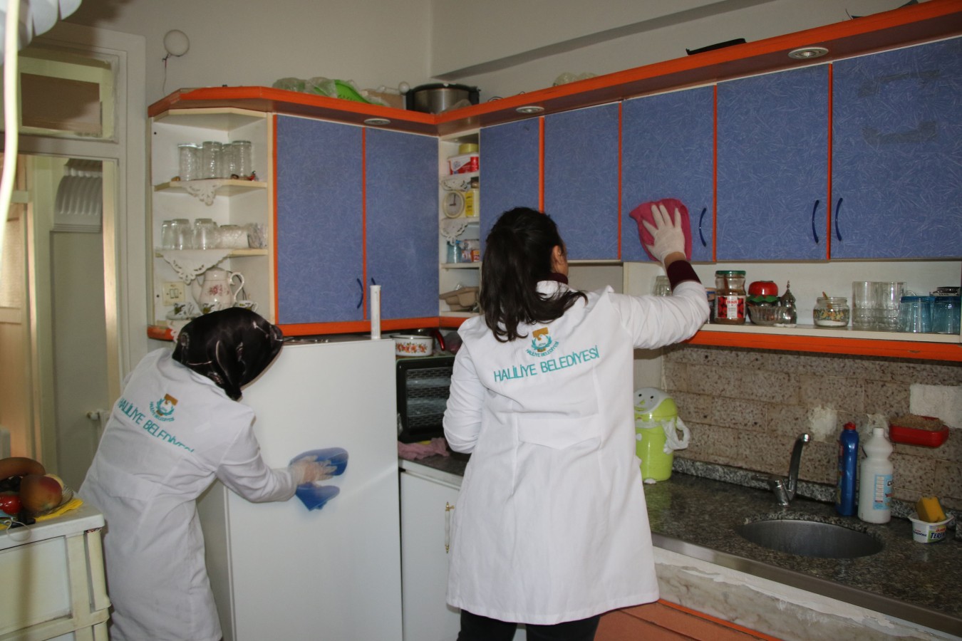 ŞANLIURFA HALİLİYE’DE 576 AİLEYE EVDE BAKIM HİZMETİ