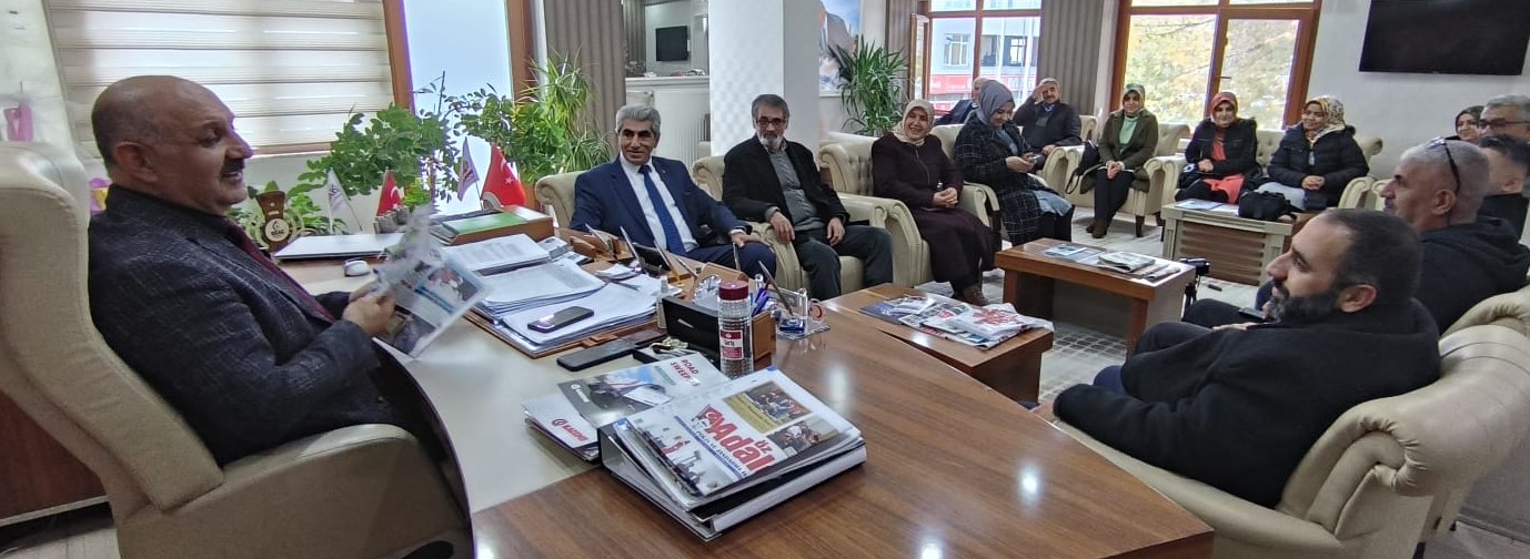 TİNGADER ‘den Başkan Zelyurt’a iade-i ziyaret