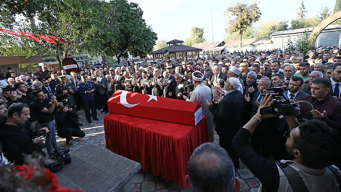 Şehit Piyade Komando Binbaşı Duman, Adana’da son yolculuğuna uğurlandı