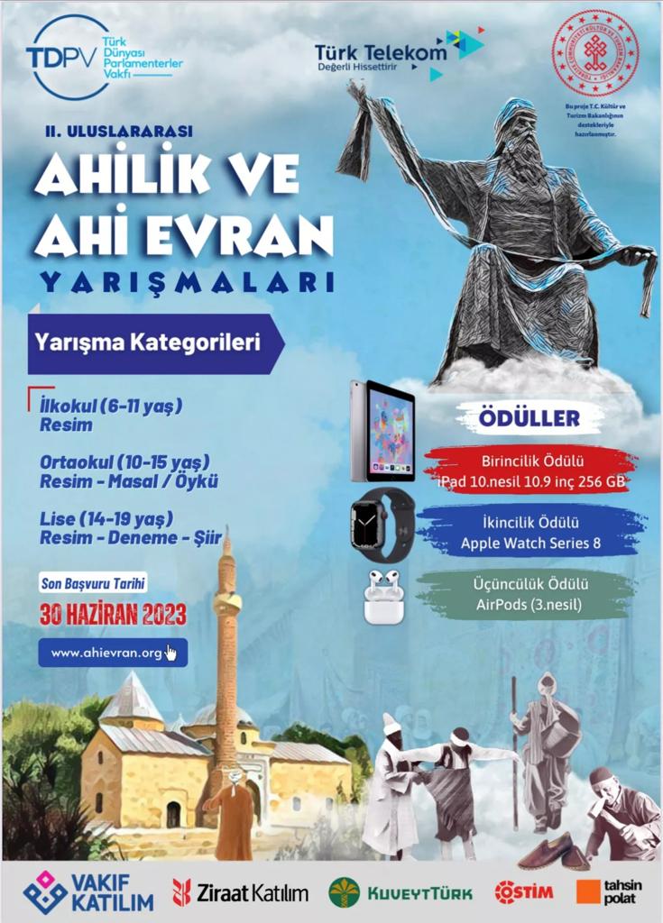 AHİLİK” KONULU ULUSLARARASI YARIŞMA BAŞLADI