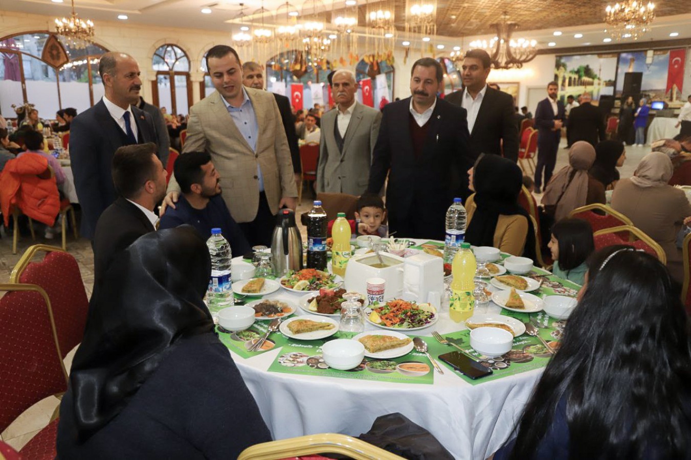 BAŞKAN BAYDİLLİ ŞEHİT AİLELERİ VE GAZİLERLE İFTARDA BULUŞTU