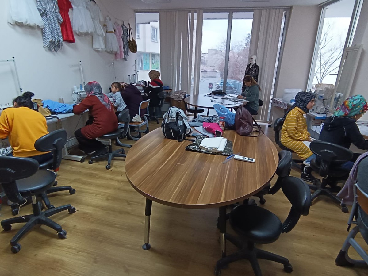 Viranşehir Kadın Destek Merkezine Yoğun İlgi