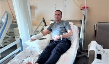Gazeteci Şahban Kılıç talihsiz bir kaza geçirdi