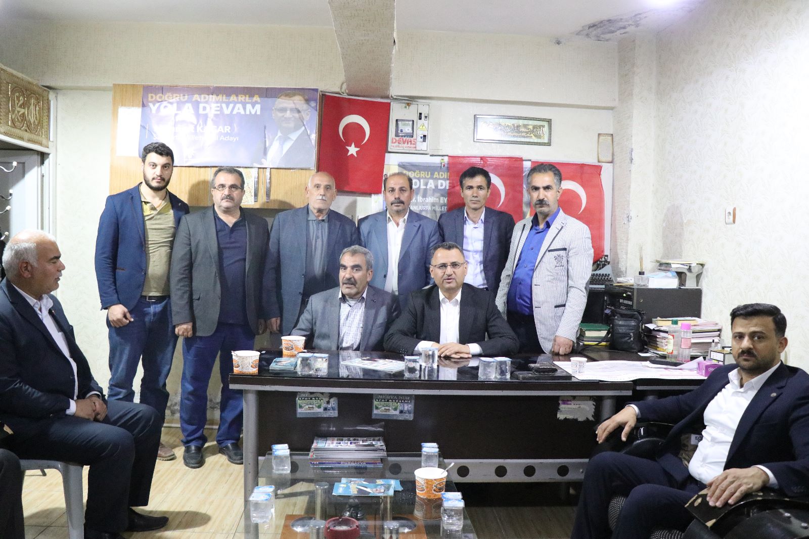 KAÇAR, MAHALLE TOPLANTISINA KATILDI