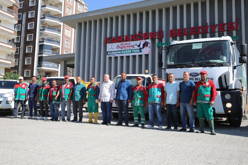KARAKÖPRÜ BELEDİYESİ KURBAN BAYRAMINA HAZIRLANIYOR