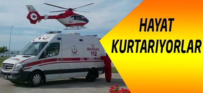 112 ACİL SAĞLIK EKİBİNE TEŞEKKÜRLER