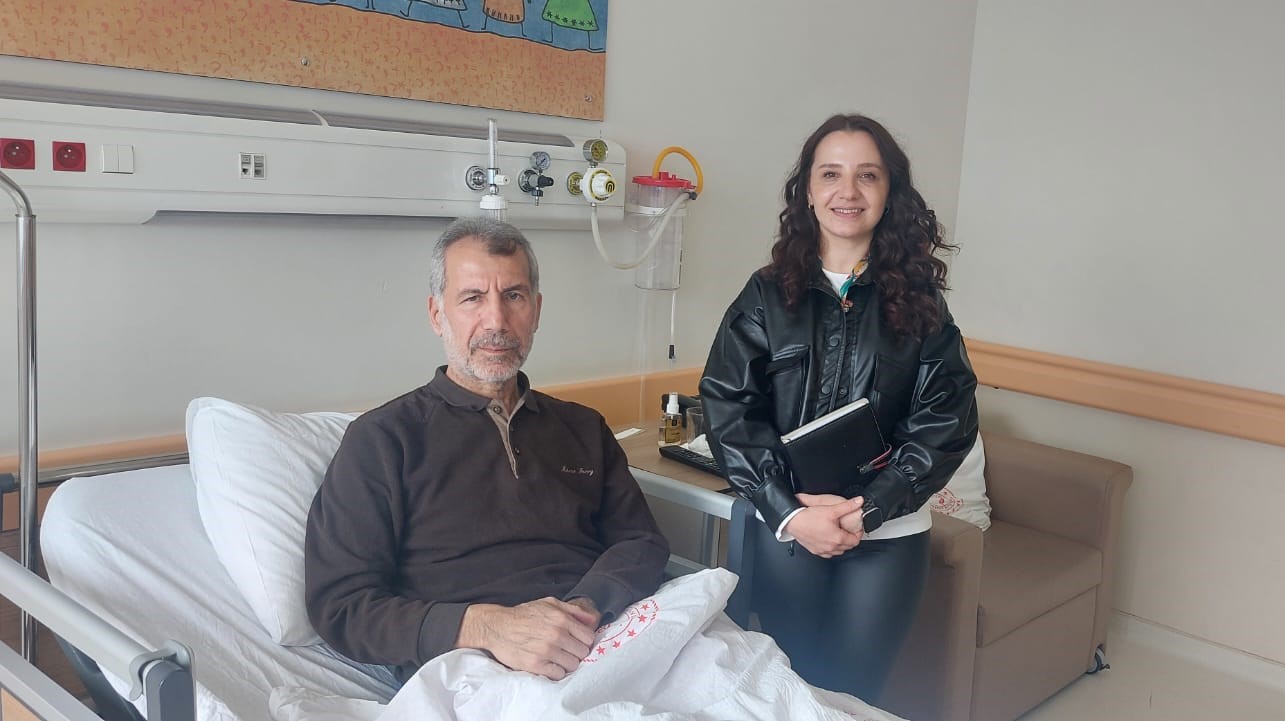Hastane Basın Sorumlusu Tınaz’dan Aktürk’e nezaket ziyareti