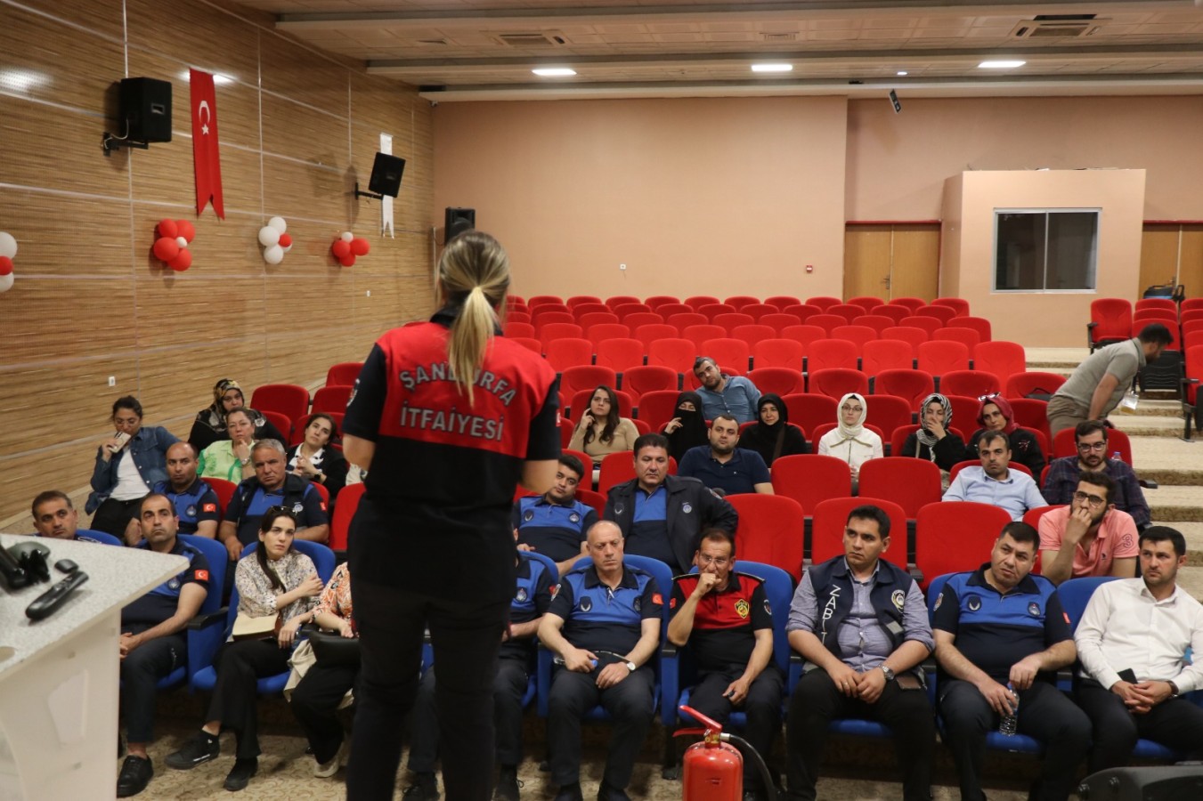 Büyükşehir Personeline “Yangın Önleme Tedbirleri” Konulu Eğitim