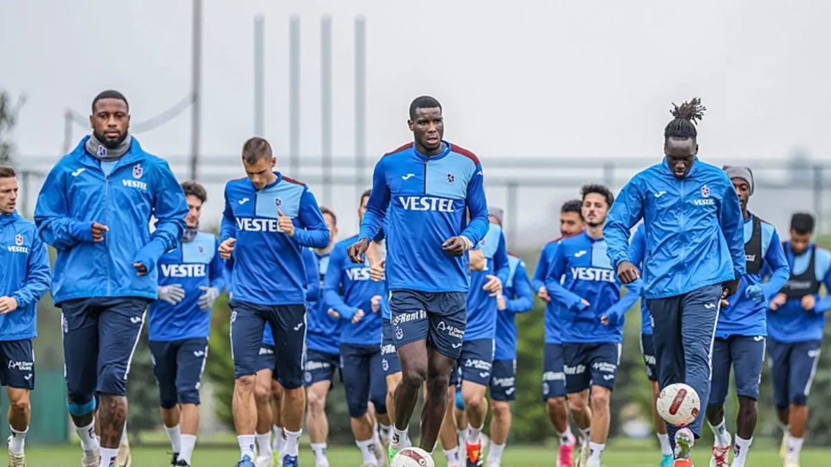 Trabzonspor, Samsunspor maçı hazırlıklarını tamamladı