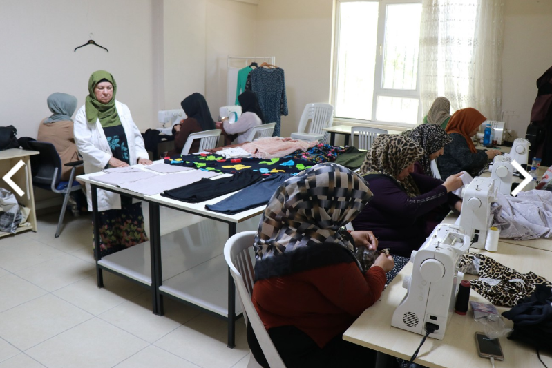 AHMET YESEVİ MİLLETEVİ ÜRETEN KADINLARIN ADRESİ OLDU