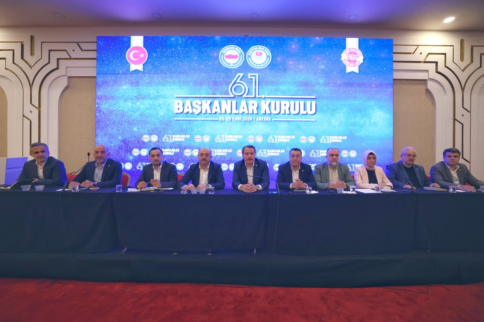 Eğitim-Bir-Sen 61. Başkanlar Kurulu toplandı.