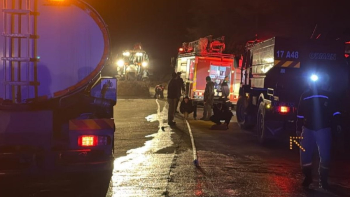 Çanakkale'de otluk yangını kontrol altına alındı