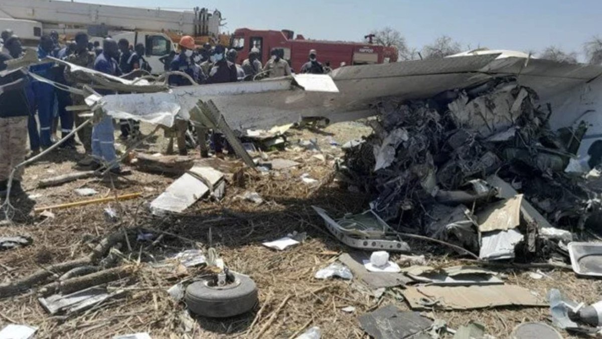 Güney Sudan’da uçak düştü: 46 kişi öldü