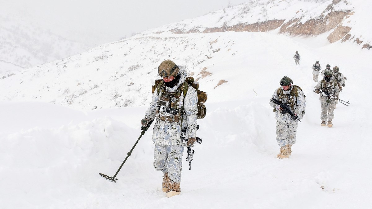 MSB, Irak’ın kuzeyinde görevdeki Mehmetçikleri paylaştı