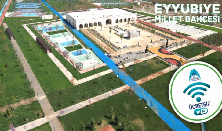 Millet Bahçesi’nde Ücretsiz İnternet Erişimi Başladı