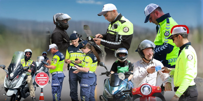 “Kask Takmayan 475 Bin 976 Motosiklet/Motorlu Bisiklet Sürücüsüne İşlem Yapıldı”
