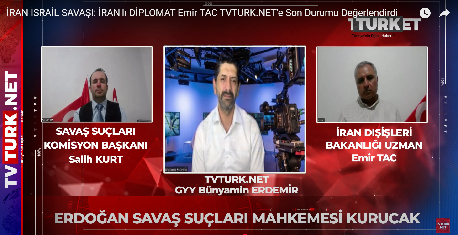 İRANLI YETKİLİ TVTURK’E KONUŞTU: ”DÜNYA BASININA YANSIYAN İLK AÇIKLAMA”