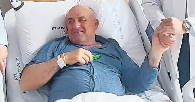 Gürcistanlı hasta Trabzon’da iyileşti