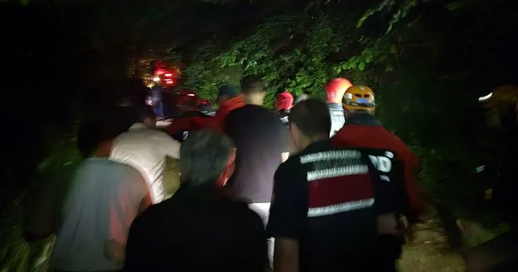 Trabzon’da tesisat tamiri yaparken dereye düşen kişinin cansız bedenine ulaşıldı