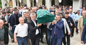 Trabzon'daki selde hayatını kaybeden Aydın son yolculuğuna uğurlandı