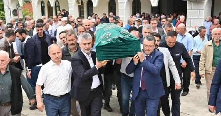 Trabzon'daki selde hayatını kaybeden Aydın son yolculuğuna uğurlandı
