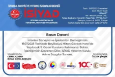 İSİYAD 5. Genel Kurulu Hilton Garden Hotel’de Gerçekleşiyor