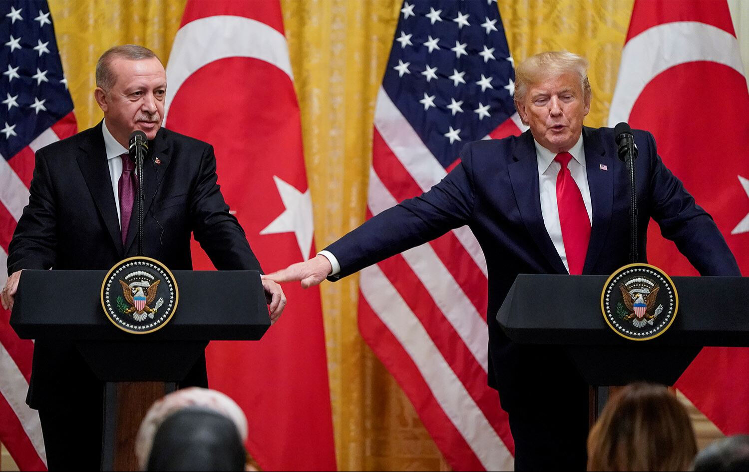 Dünya erdoğan trump görüşmesine kilitlendi