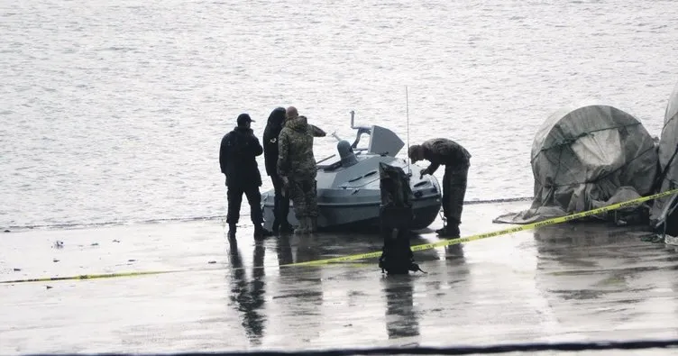 Trabzon’da balıkçılar bomba yüklü deniz aracı buldu