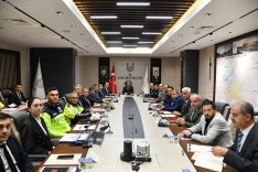 KIŞ MEVSİMİ TRAFİK TEDBİRLERİ TOPLANTISINDA KARARLAR GÜNCELLENDI