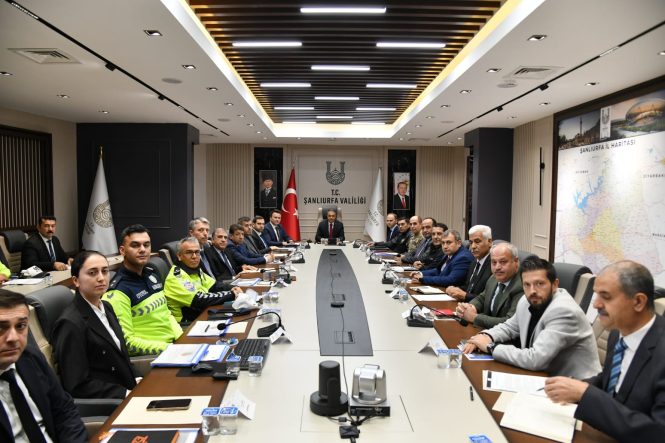 KIŞ MEVSİMİ TRAFİK TEDBİRLERİ TOPLANTISINDA KARARLAR GÜNCELLENDI