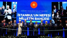 ATATÜRK HAVALİMANI MİLLET BAHÇESİ CUMHURBAŞKANI ERDOĞAN’IN KATILIMIYLA AÇILDI