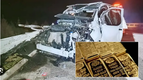 Zırhlı Araç Takla Attı: 11 Kilo Altın Kayıp