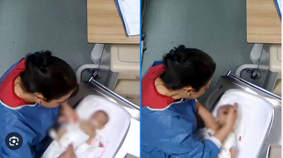 5 Günlük Bebeğe Hemşire Şiddeti Kamerada: Ömür Boyu Engelli Kaldı