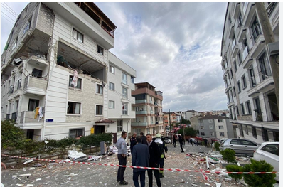 Ataşehir’de Doğal Gaz Patlaması: 1 Yaralı, Çok Sayıda Hasar