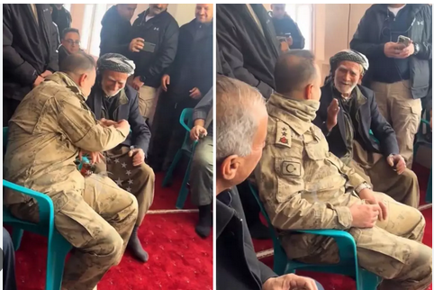 Şırnak'ta camide çekilen görüntüler yürekleri ısıttı