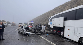 TAG Otoyolu’nda Sis Faciası: 10 Araç Birbirine Girdi, 2 Ölü