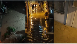 Sağanak İzmir’i Felç Etti: Yüzlerce Konut ve İş Yeri Sular Altında