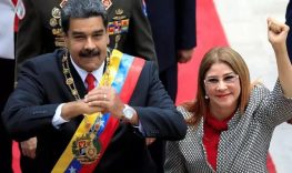 Nicolas Maduro eşi Cilia Flores