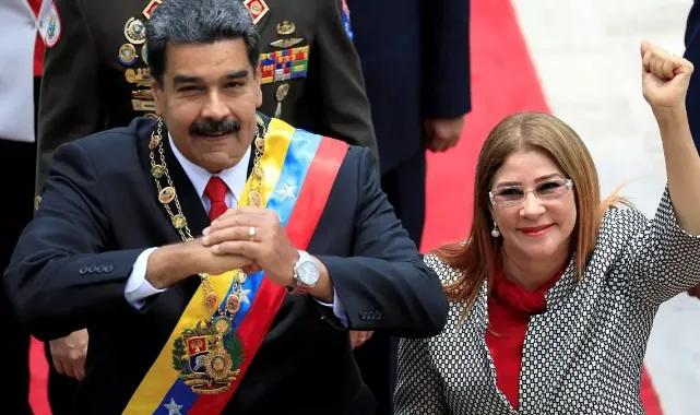 Nicolas Maduro eşi Cilia Flores