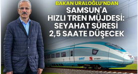 Karadeniz’e İlk Hızlı Tren: Ankara–Samsun 2,5 Saate Düşüyor