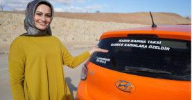 Kırıkkale’de Güvenli Ulaşımın Adı: Taksici Abla
