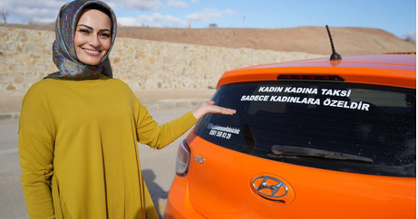 Kırıkkale’de Güvenli Ulaşımın Adı: Taksici Abla