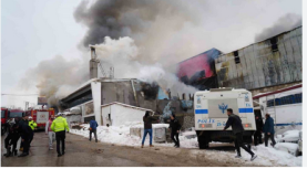 Erzurum’da İş Yerinde Patlama Sonrası Yangın Faciası: 2 Ölü, 7 Yaralı