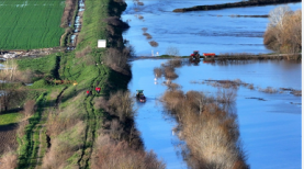 Edirne’de Taşkın Tehlikesi Azalıyor: Meriç ve Tunca’da Debi Düşüşe Geçti