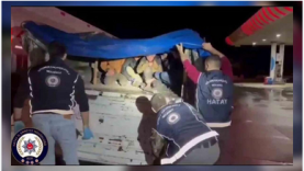 Hatay’da Kamyonette Gizli Bölme: 19 Düzensiz Göçmen Yakalandı