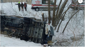 Muş’ta İşçi Servisi Şarampole Yuvarlandı: 6 Yaralı