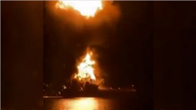 Basra Körfezi’nde Tanker Alarmı: Mermi İsabet Etti, Yangın Çıktı